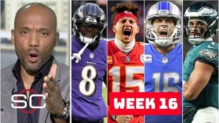 ESPN break Week 16 WINNER &amp; LOSER: Lamar is MVP - Chiefs move to 14-1 - Lions &amp; Vikings move to 13-2