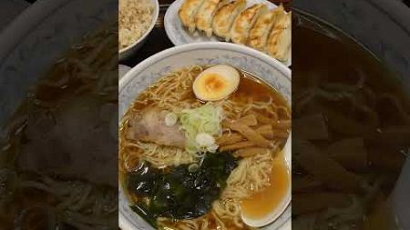 餃子の満州、ラーメンと餃子とごはん ( ブログのネタ用にアップした動画です )