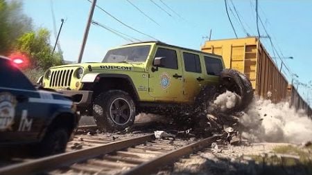 230 Choques de Autos Impactantes: Idiotas al Volante Reciben Karma Instantáneo, ¡Increíble! #13