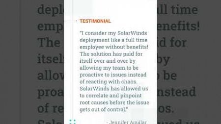 SolarWinds Case Study