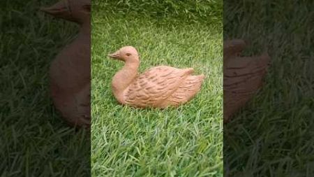 Clay duck#ytshorts#viralvideo#trending#mitti#art#craft#viral#funny@FunFunMiniWorld