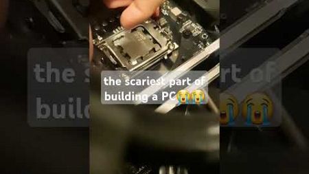 The scariest part of building a pc 💀