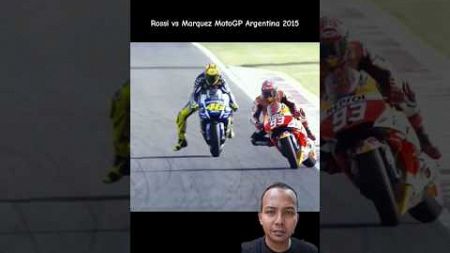 Duel Panas Rossi vs Marquez MotoGP Argentina 2015. #motogp #marcmarquez #MM93 #valentinorossi #vr46