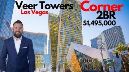 Direct Strip View Veer Towers 2BR Las Vegas Real Estate for Sale