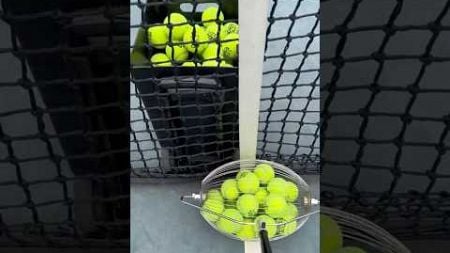 The Easiest Way to Collect Tennis Balls on the Court #smartball #billiardballs #shuffleboard