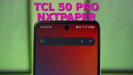 文字通り読む人向け！TCL 50 Pro NXTPAPER 5G レビュー！