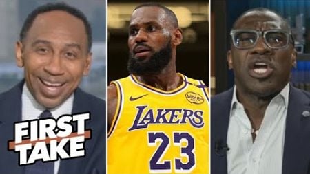 FIRST TAKE | That&#39;s why LeBron isn&#39;t the GOAT - Stephen A mocks Shannon after Lakers lose to Pistons