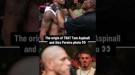 The origin of Aspinall’s stare down 👀