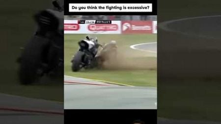 WWOWW‼️ british superbike why? #shortvideo #feedshorts #reaction #motogp