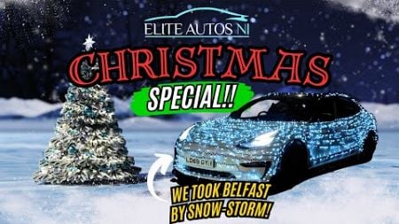 Elite Auto&#39;s Chirstmas Special!! Carpool Karaoke in a Tesla Model 3 Performance!