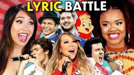 Guess The Iconic Holiday Song From The Lyrics! | Lyric Battle