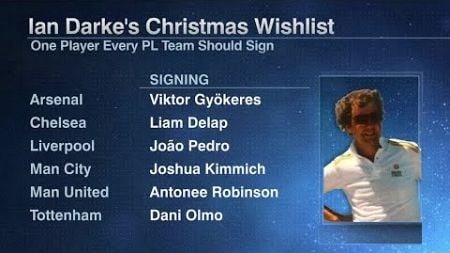 Joshua Kimmich? Viktor Gyokeres? Ian Darke reveals his Premier League CHRISTMAS WISHLIST 🎁 | ESPN FC