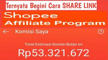 Cara Share Link Shopee Affiliate Di Facebook Dan Media Sosial Lainnya