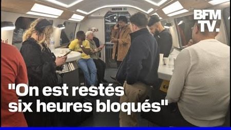 Ces passagers ont passé le réveillon de Noël... dans un train