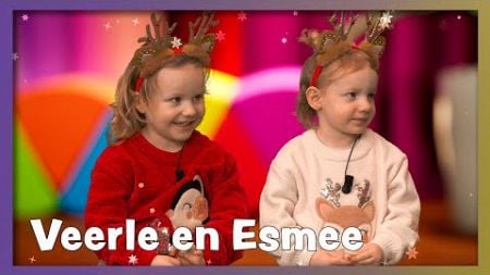 Veerle (3) en Esmee (2) eten chocoladepudding met Kerst! | Waat Unne Kraom Kerstspecial #2