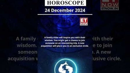 Pisces Horoscope | 24 Dec Zodiac | Astrology &amp; Prediction of the Day | #Short #Rashifal #horoscope