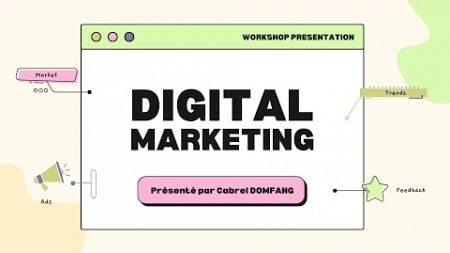 Présentation du Programme de Formation en Marketing Digital