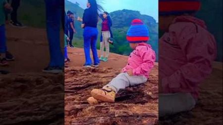 Tauba Tauba 🌄 Kids Blogging on the Mountain! 🏞️ #shorts #ytshorts