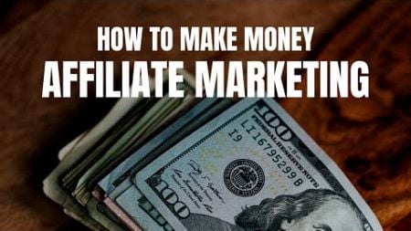 HOW TO START AFFILIATE MARKETING(BEGINNER TUTORIAL)