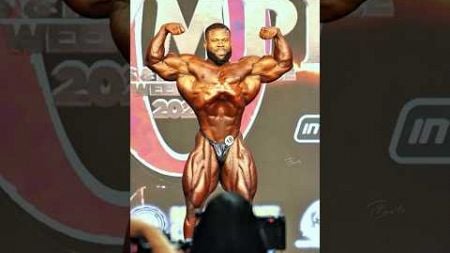 KEON PEARSON POSING MR OLYMPIA 2024😱