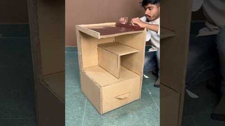 Beautiful Storage System Craft using Cardboard #short #reel #viral #youtubeshort #trending #diy