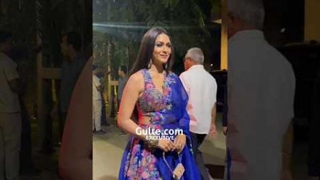 Gorgeous #MrunalThakur at #PVSindhu&#39;s Wedding Reception in Hyderabad | Gulte