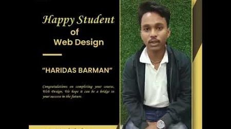 Web Design Course in Kolkata | Course Review by Haridas Barman | #shortsvideo #webdesign