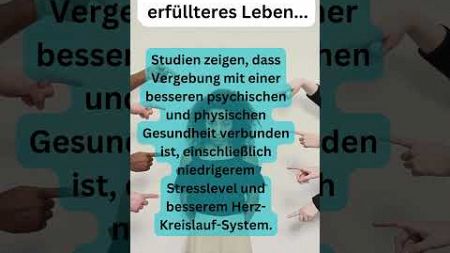 VERGEBUNG als KRAFT in deinem LEBEN... #psychologie #vergebung #mentalhealth #wissen #brainsnaps