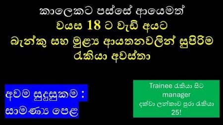 EXPLOSIVE Banking and Finance Job Opportunities in Sri Lanka Right Now!