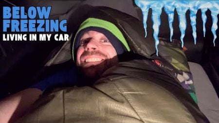 Living In My Car : Staying Warm In Below Freezing Temperatures