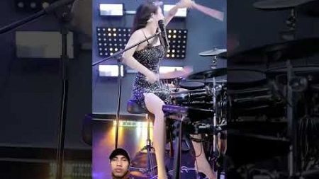 #音乐表演 #热情演奏 #架子鼓美女 #边唱边打 #drummer #drums #drumcover #automobile #dj #itzy