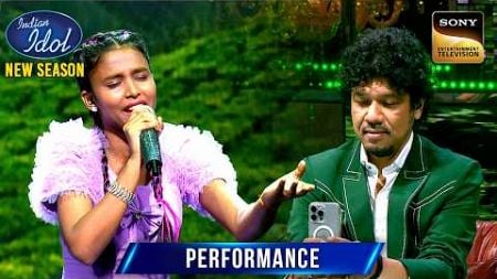 Papon ने Ragini के सुरों से Impress होकर Record की उसकी Video | Indian Idol S15 | Performance