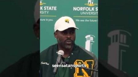 MICHAEL VICK and ALLEN IVERSON LEADING NORFOLK STATE TOGETHER! #michaelvick #deionsanders #espn #cfb