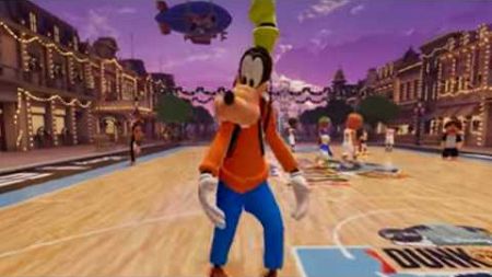 GOOFY CAN&#39;T BE STOPPED! 😮 Back-to-back buckets on Dunk the Halls! | NBA on ESPN