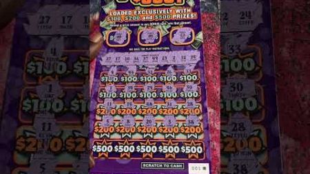 #nyc #new $100 or $200 $500 #lotteryscratchoff #foryou #lotteryjackpot #viral #lottery #money #usa