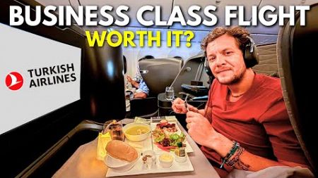 Our First Business Class Flight &amp; Istanbul Layover (Turkish Airlines 787-9 Review) 🇹🇷