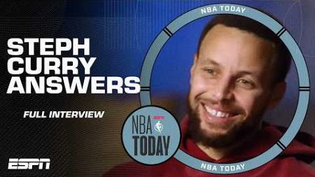 Steph Curry answers: Will he team up with LeBron? How long will his career last? + more! | NBA Today