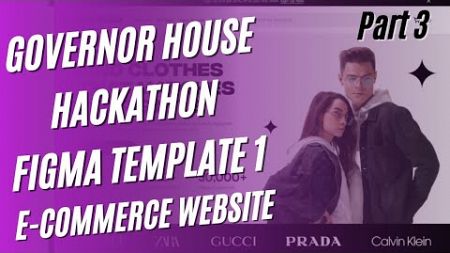 E-commerce Website Final Part | Governor House Hackathon