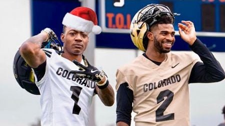 Christmas Day With Colorado Football (Bowl Game Practice)