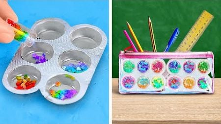 BEST RAINBOW CRAFTS 🌈🤩 COLORFUL IDEAS YOU CAN MAKE