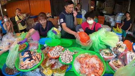 興達港觀光漁港海鮮拍賣興達港王中皇海鮮叫賣