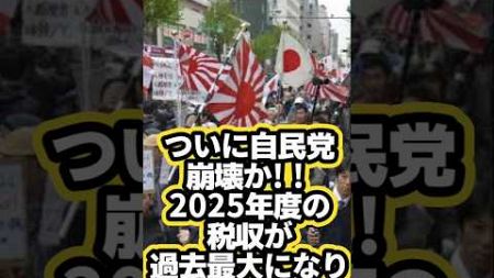 【ゆっくり政治解説】ついに自民党崩壊か‼️2025年度の税収が過去最大となり皇民大激怒　#石破茂　#増税 #ゆっくり解説