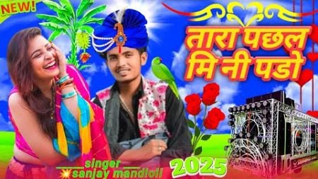 Super star Sanjay mandloi ka gana aadivasi 2025 ka//तारा पछल मि नी पडो,😘 आदिवासी टिमली गाने ☝️