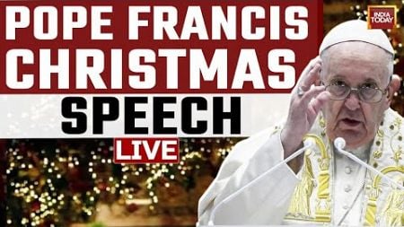 Pope Francis Urbi Et Orbi Christmas Speech | Pope Francis Christmas Message In Vatican