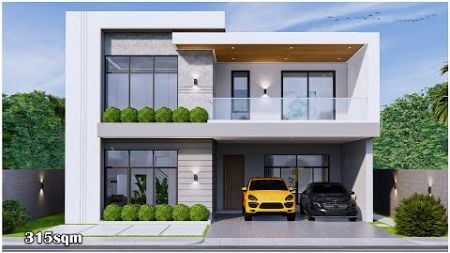 House Design | House tour 2 Storey | 11m x 15m with 5Bedrooms