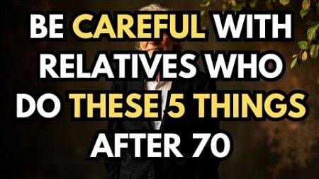 Be Careful with Relatives Who Do These 5 Things (In Your 70s)