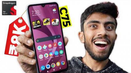 POCO C75 5G - ALL New Budget King! 7,500/-RS 🤩 Hard Gaming &amp; Camera Test ⚡