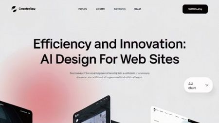 【AI DESIGN】AIでWeb Designを作成「Web制作会社 CREATIVE FLOW」