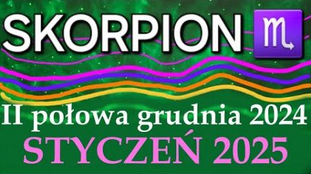 SKORPION STYCZEŃ 2025 ♏ Uwalniająca decyzja✌ - tarot, czytanie tarota, horoskop @TarotEsme