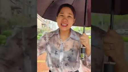 小可愛下雨天出門玩耍！ #vlog #家庭教育#兒童教育#shorts #funny